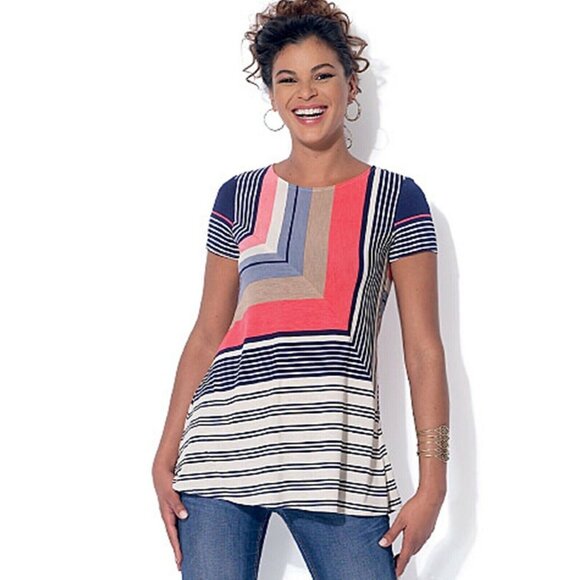 McCall's M7323 Misses Large to  XXL Tops and Tunics  Uncut Sewing Pattern New - Picture 5 of 8